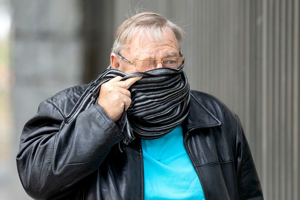 James Byrne, father of David Byrne, pictured on Monday at the Special Criminal Court. Photograph: Collins Courts