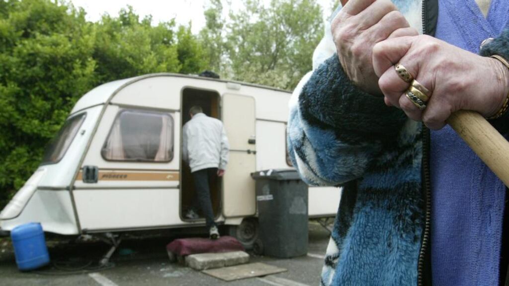 Travellers at risk: The Irish Traveller Movement said the community experiences an “innate” amount of discrimination and prejudice in all area of life on a daily basis. Photograph: Fran Veale