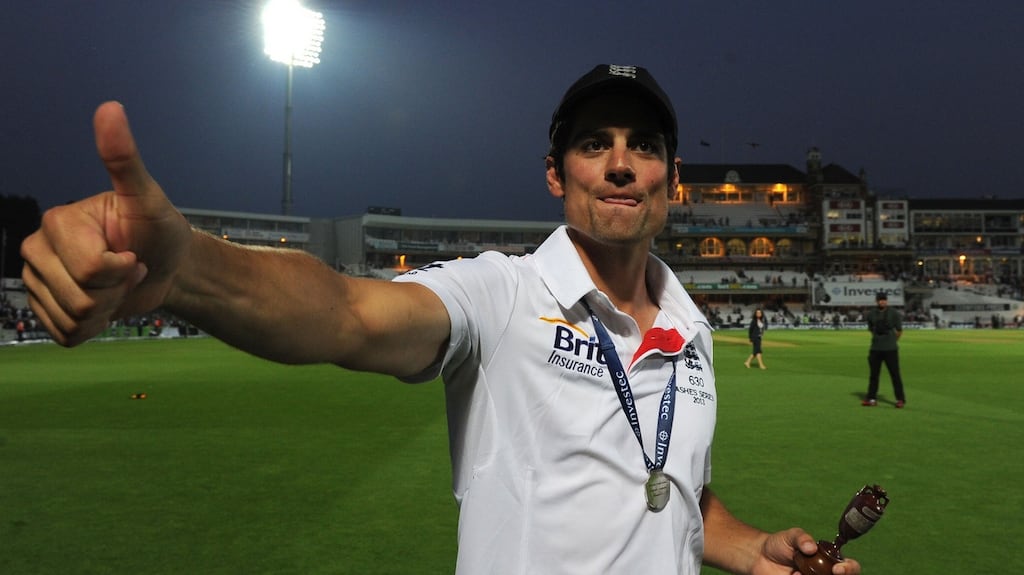 Alastair Cook has stepped down as England captain after 59 Tests in charge, the England and Wales Cricket Board has announced. Photograph: PA