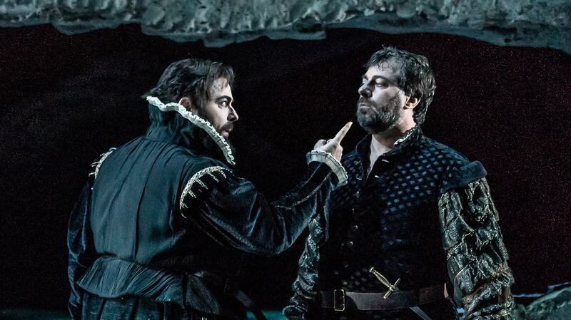 Alessandro Luciano and Rubens Pelizzari in Il Bravo by Mercadante, from the Wexford Festival Opera 2018, can be viewed on YouTube. Photograph: Clive Barda/ArenaPAL;