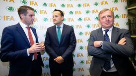 Varadkar tells farmers he will seek EU aid in a no-deal Brexit