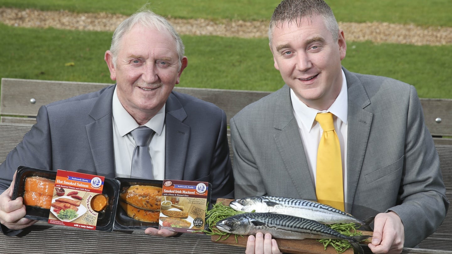 Sustainability award shortlist: Mick O’Donnell senior, managing director and his son Michael O’Donnell, business development manager, Island Seafood Ltd
