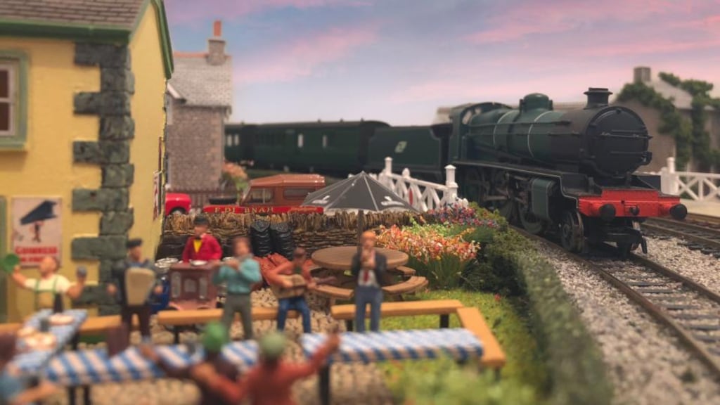 A simple train set can make for an ideal Christmas present that can kickstart a lifelong hobby. Photograph: Glen Murphy