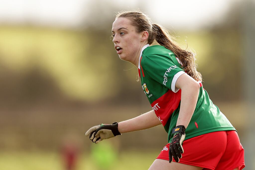 Mayo's Maria Cannon scored 1-1 in her team's league win over Meath. Photograph: Laszlo Geczo/Inpho