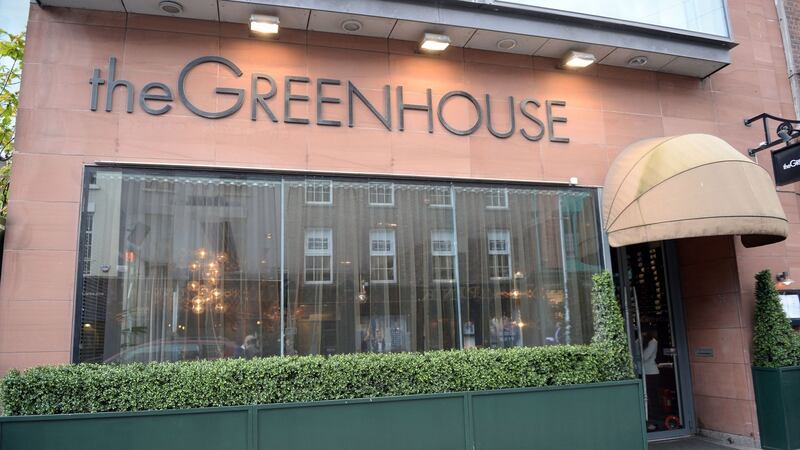 The Greenhouse Restaurant on Dawson Street in Dublin 2. Photograph: Eric Luke