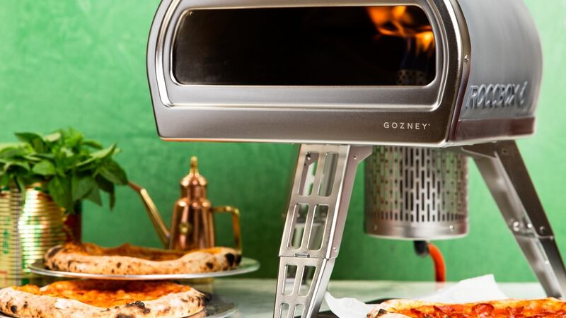 The Roccbox, a highly engineered and insulated pizza oven that can deliver thin, crispy based pizzas in 60 seconds.
