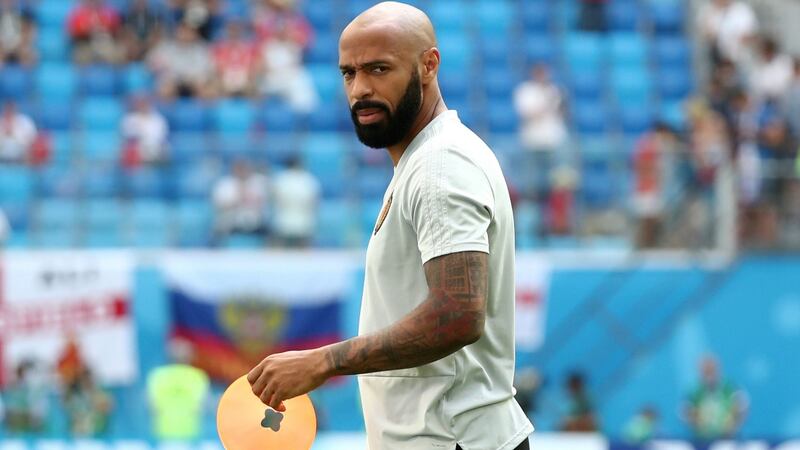Thierry Henry: keen to make his mark in the Bordeaux dugout. Photograph: Sergio Perez/File Photo/Reuters
