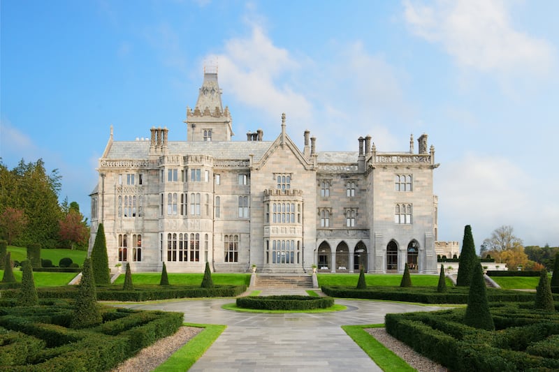 Adare Manor, Co Limerick, has received three Michelin keys, as well as Condé Nast's Best Resorts in Europe award. Photograph: Jack Hardy