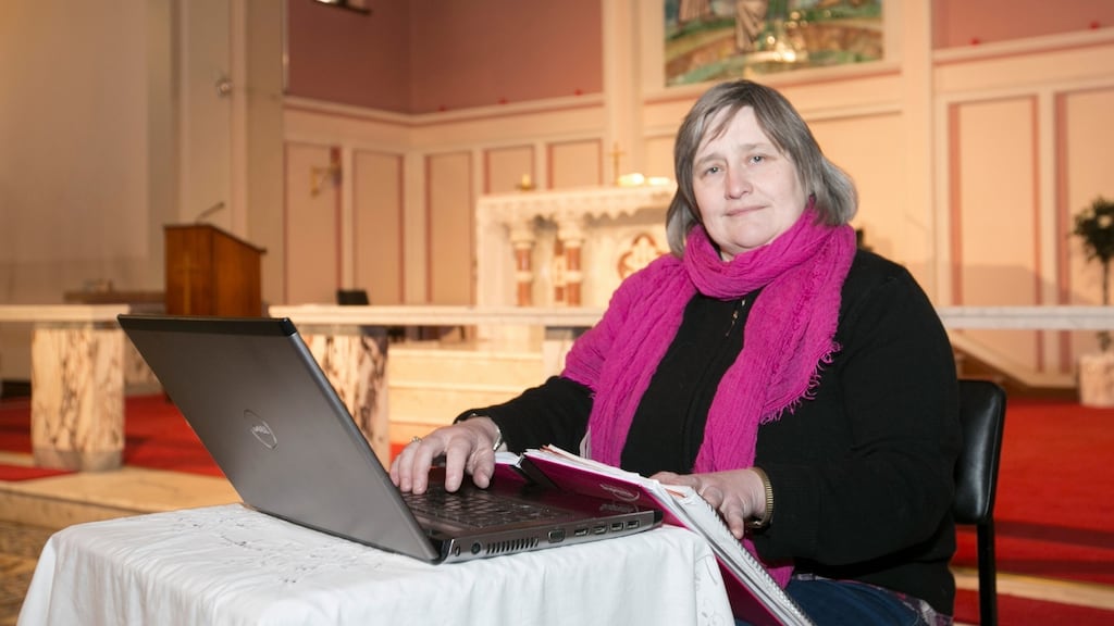 Mairi McMahon, secretary of the pastoral council in Ballyagran: “There’s no doubt the only choice we have is to reduce the number of Masses without closing churches.” Photograph Liam Burke/Press 22