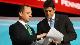 Donald Trump gets there and endorses house speaker Ryan