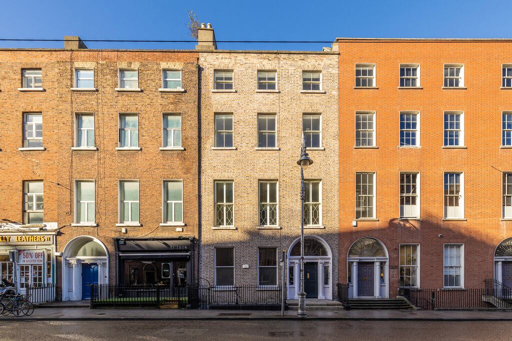9 Harcourt Street, Dublin 2 (centre of image). Photograph: Tony Healy Photograph