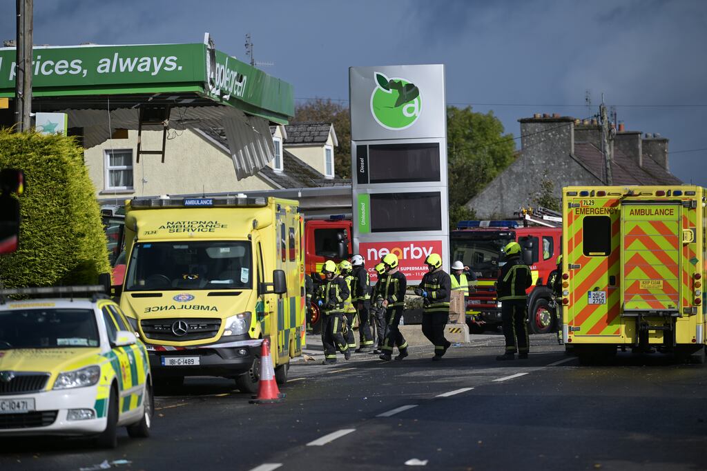 Ten people died in the explosion. Photograph: Charles McQuillan/Getty Images