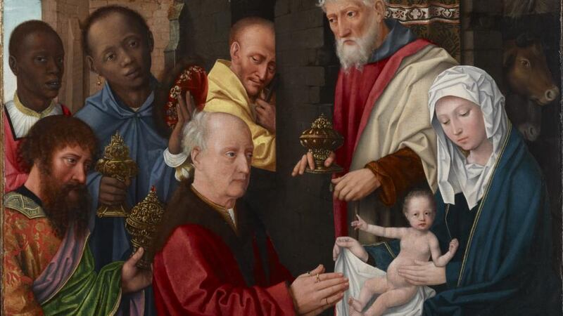 From the exhibition Revealing the African Presence in Renaissance Europe: a detail of Adoration of the Magi, from the workshop of Gerard David in about 1514. Photograph: Princeton University Art Museum