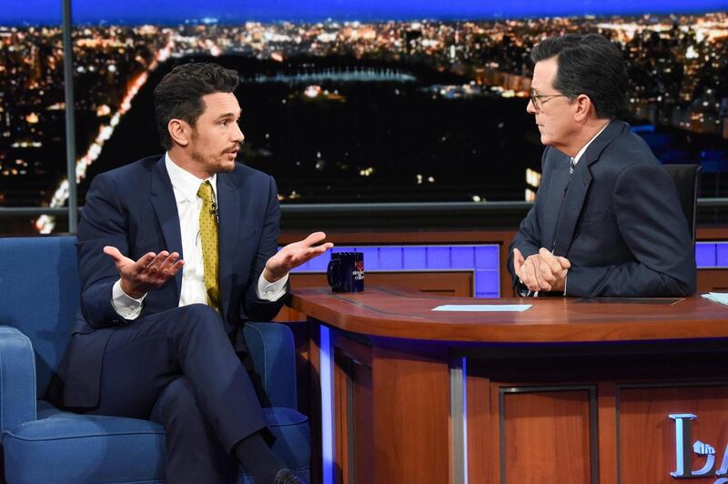 Franco told The Late Show with Stephen Colbert in 2018: ‘If there’s restitution to be made, I will make it.’ Photograph: Scott Kowalchyk/CBS via Getty