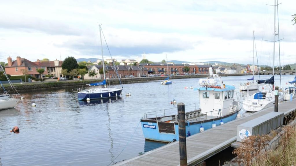 The Avoca River in Arklow, Co Wicklow. Arklow is one of seven large towns which does not have a secondary waste water treatment plant. Photograph: Cyril Byrne/The Irish Times
