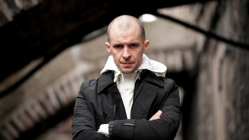 Tom Vaughan-Lawlor as Nidge in Love/Hate. Photograph: RTE