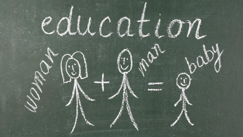 ‘While schools cannot be expected to counter single-handedly a culture of exploitative sex, they can play some role in highlighting more positive and respectful attitudes.’