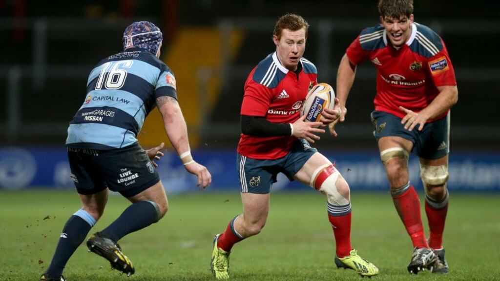 Munster’s Cathal Sheridan