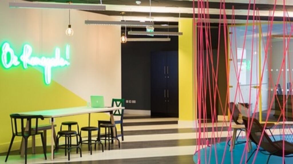 Huckletree Dublin: moved into the former Twitter building on Pearse Street in Dublin late last year