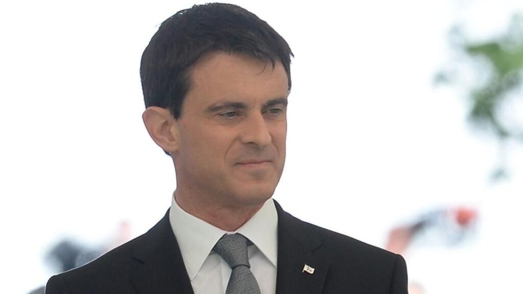French prime minister Manuel Valls: “Yes, the left could die. What could kill it is the century-old debate of the French left, which refuses to accept its responsibilities.” Photograph: EPA/Thomas Bregardis