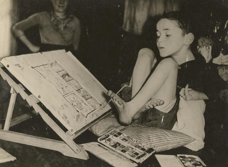 Literary Dublin: the artist Christy Brown as a boy, when he lived on Stannaway Road