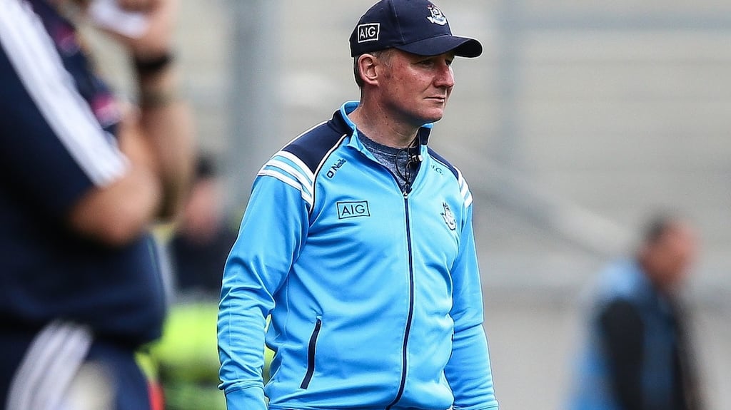 Jim Gavin: took exception to Pat Spillane’s comments about Dermot Connolly on The Sunday Game. Photograph: Gary Carr/Inpho