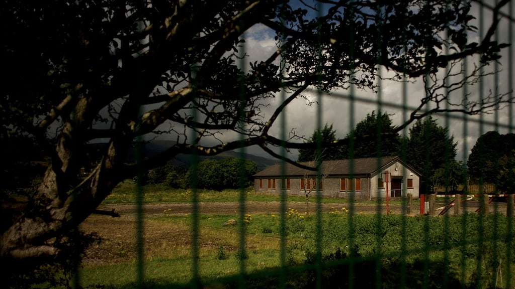 A former Border post between the Republic and Northern Ireland, in Carrickarnon. Photograph: Paulo Nunes dos Santos/The New York Times