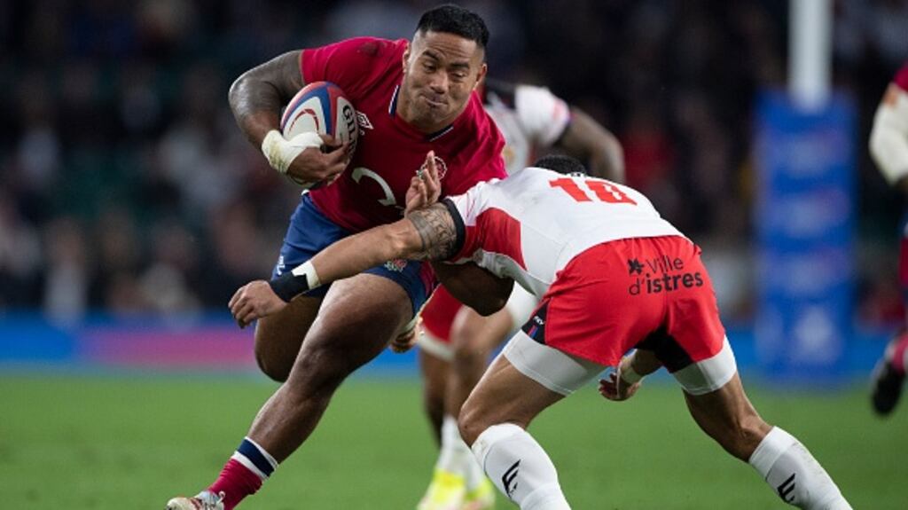 Manu Tuilagi starts on the wing after appearing at centre vs Tonga. Photograph: by Visionhaus/Getty Images