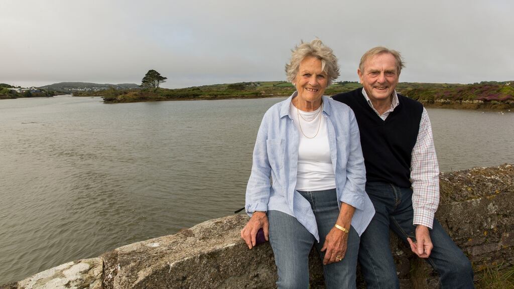 Fiona and John Connolly live near Skibbereen, West Cork for almost two years. “I feel more at home here than I ever felt in France. Cork is marvellous.” Photograph: Emma Jervis