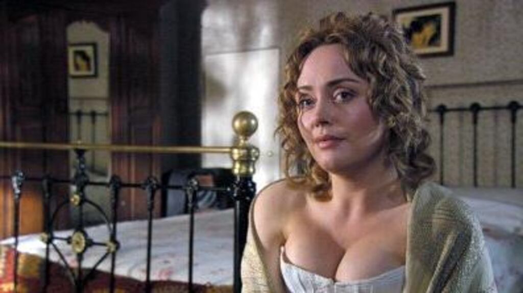 Angeline Ball as Molly IN Bloom, which is directed by Sean Walsh: 'I didn't want nudity. It wasn't me being a prude or antying like that. I just felt it was more effective and more sensual to have Molly referring to the sex, to her breasts and to her body in that cheeky manner of hers.'