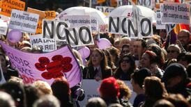 Thousands march in Madrid against planned abortion limits