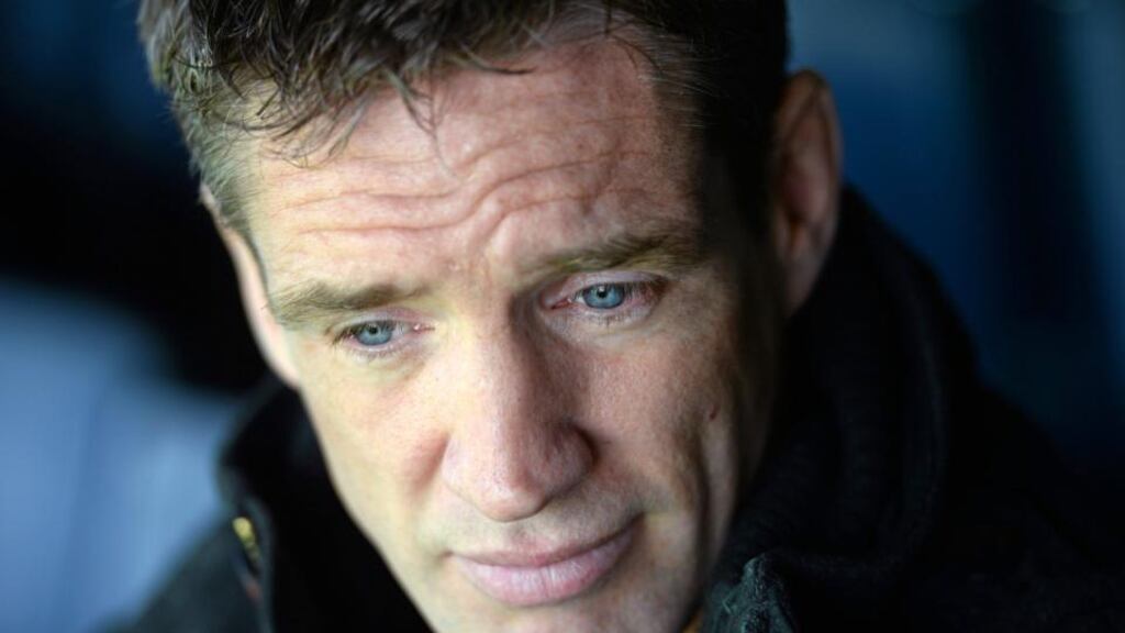 Kildare football manager Kieran McGeeney> Photograph: Brian Lawless/Sportsfile