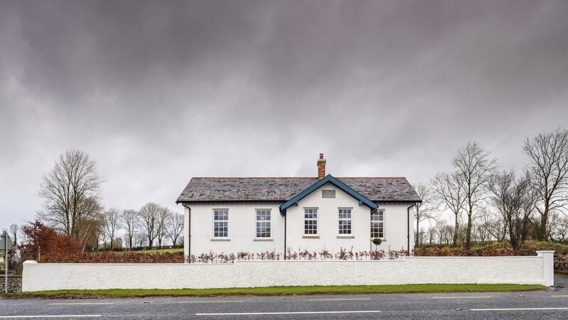 Ronan Fitzpatrick of Craftstudio Architecture in Co Cavan turned his former school into his family home. Photograph: Richard Hatch