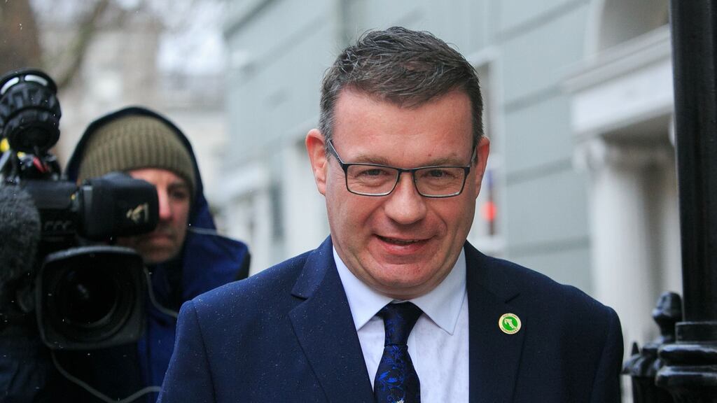 Alan Kelly: has realised a lifelong ambition to lead Labour. Photograph: Gareth Chaney/Collins
