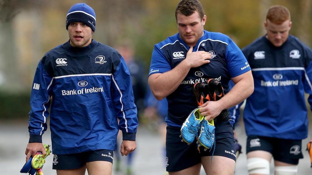 Ian Madigan and Jack McGrath both start for Leinster against Ulster on Friday night. Photograph: Inpho