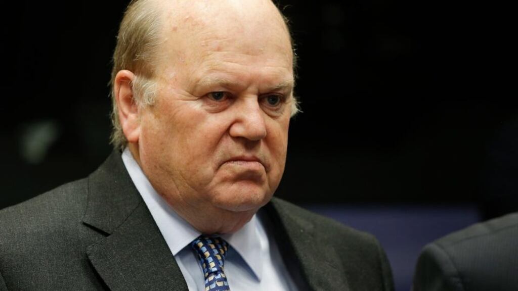 Minister for Finance Michael Noonan: claimed the use of the ‘double Irish’ by tax planners was not an ‘Irish policy’. Photograph: Julien Warnand/EPA