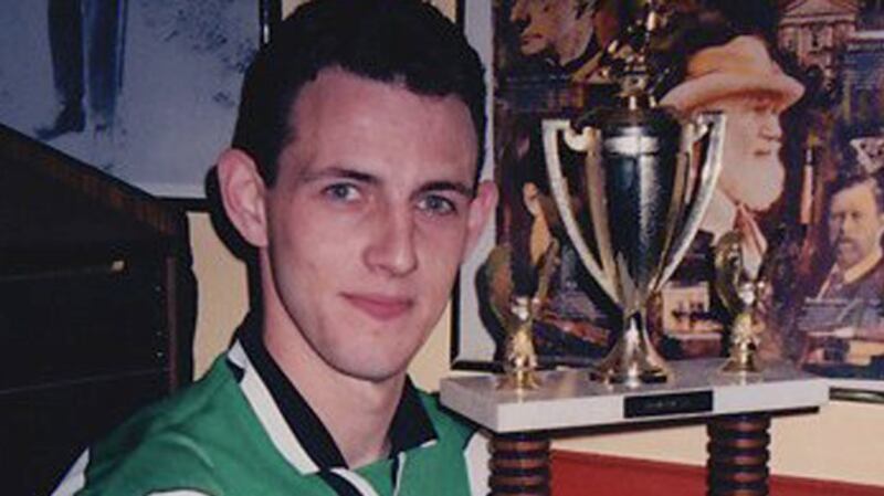 Robbie Walsh after captaining the NY Shamrocks to yet another trophy win