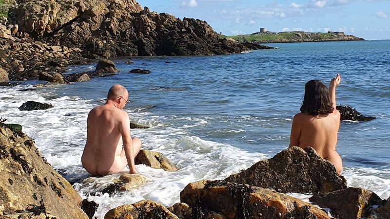 ‘If you can be confident naked, there’s very few other scenarios where you’re not going to feel comfortable.’ Photograph: Irish Naturists Association
