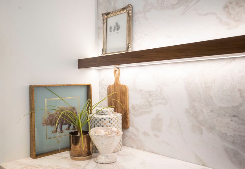 An interior view from Debi Flynn's new home. Photograph: Tom Honan