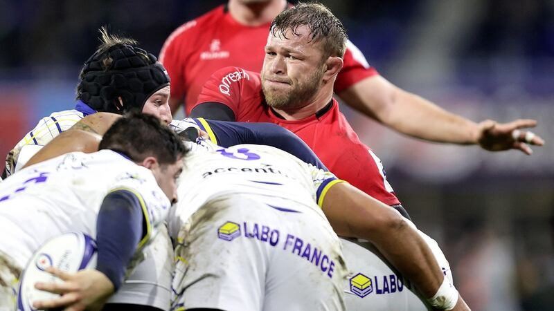 Duane Vermeulen will make his home Ulster debut against Northampton on Friday night. Photograph: Laszlo Geczo/Inpho