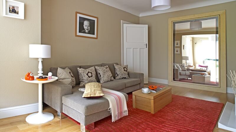 Portrait photograph by Mark Nixon in Denise O’Connor’s livingroom