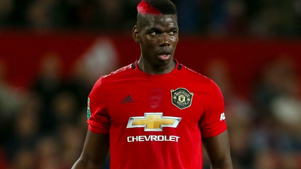 Manchester United’s Paul Pogba will not be sold in January, according to manager Ole Gunnar Solskjaer. Photo: Richard Sellers/PA Wire
