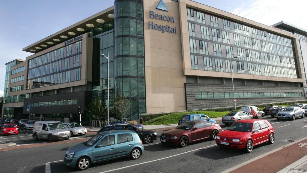 The Beacon Hospital, Sandyford, Co Dublin. Private hospitals have agreed to provide their facilities on a not-for-profit basis to help deal with the surge in coronavirus cases that is expected over the next two weeks and beyond. Photograph: Matt Kavanagh
