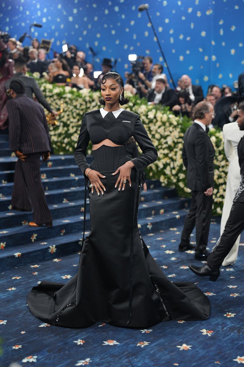 Met Gala: Angel Reese. Photograph: Amir Hamja/The New York Times