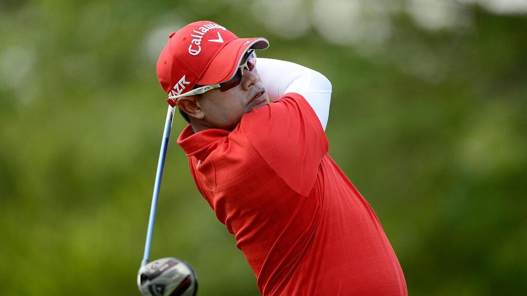 Prayad Marksaeng became the first home winner of the Thailand Open for nine years with a two-shot win today. Photograph: Getty Images