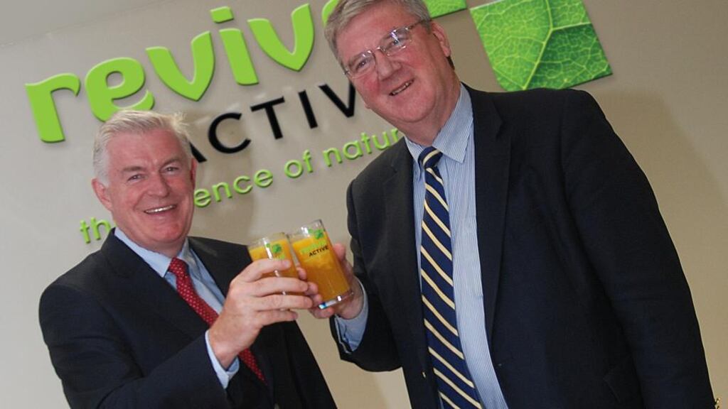 Daithí O’Connor and Pat McDonagh: health venture