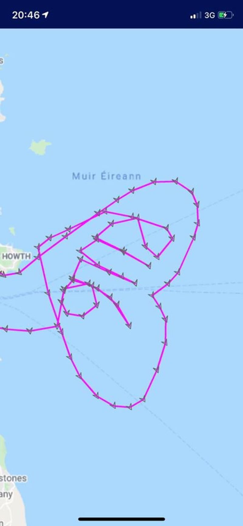Members of the Irish Coast Guard have paid a special aerial tribute to the crew of Rescue 116 on the third anniversary of their deaths.