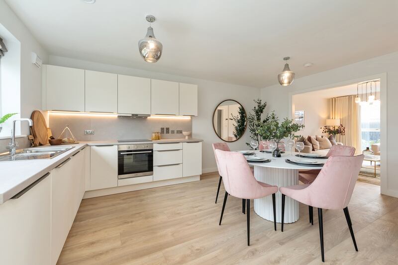 Kitchen, living space in Aderrig, Adamstown.
