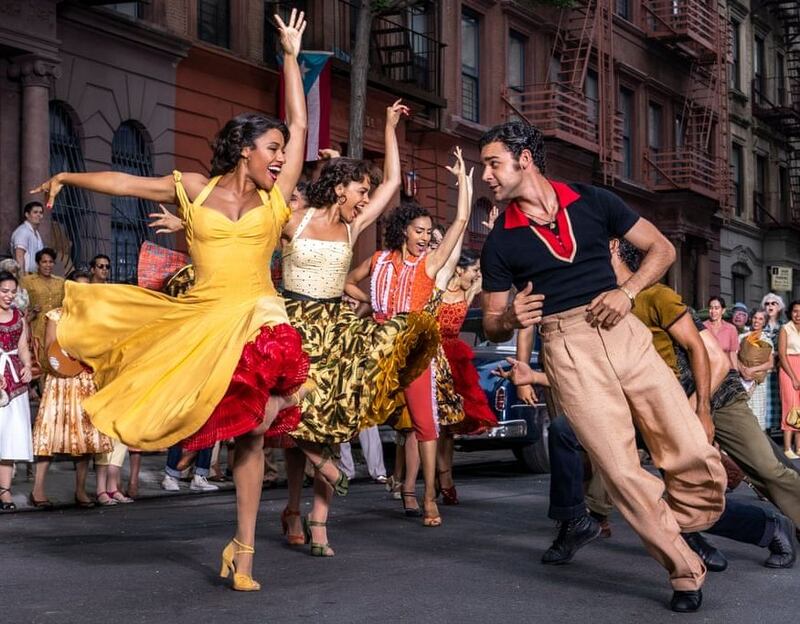 West Side Story: ‘My presence in this film is not stunt casting,’ says Ariana DeBose. ‘It has allowed us to start a conversation around colourism.’ Photograph: Niko Tavernise/20th Century Studios