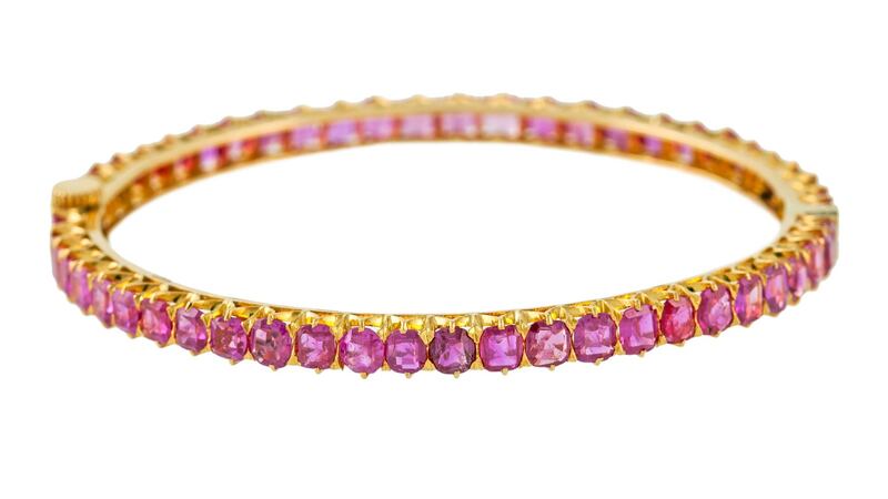 Ruby bangle at O’Reilly’s, €6,000-€9,000